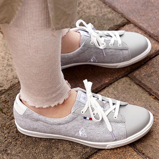 Le Coq Sportif ルコック スポルティフ レディース スニーカー Teluna Walk テルナ ウォーク グレー Qfm5125gr Gry Shoetime 通販 Yahoo ショッピング