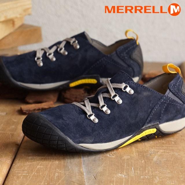 MERRELL メレル パスウェイ レース メンズ NAVY J575517 : 10038375 