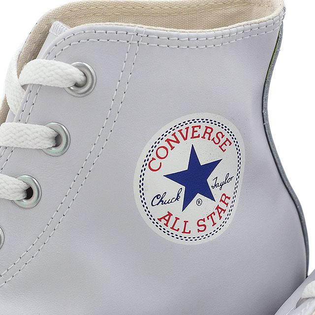 CONVERSE（コンバース） レザー オールスター ハイカット ホワイト