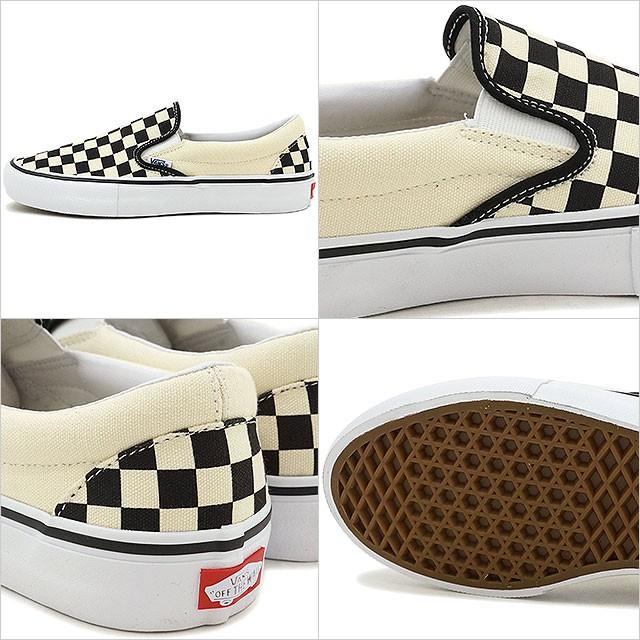 VANS（ヴァンズ） バンズ SLIP-ON PRO CHECKER BOARD スリップオン