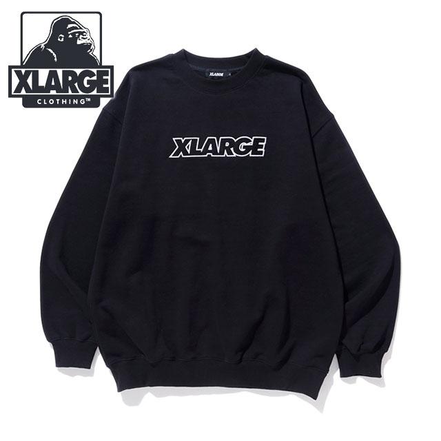 XLARGE（エクストラ ラージ） メンズ スタンダードロゴクルーネック