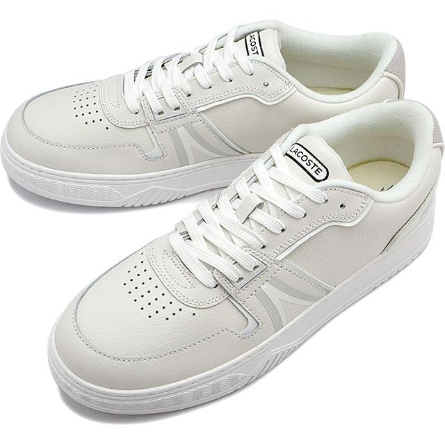 ラコステ本革スニーカー白　37 22.5〜23センチ新品未使用 LACOSTE（ラコステ） レザースニーカー メンズ LACOSTE CARNABY SET