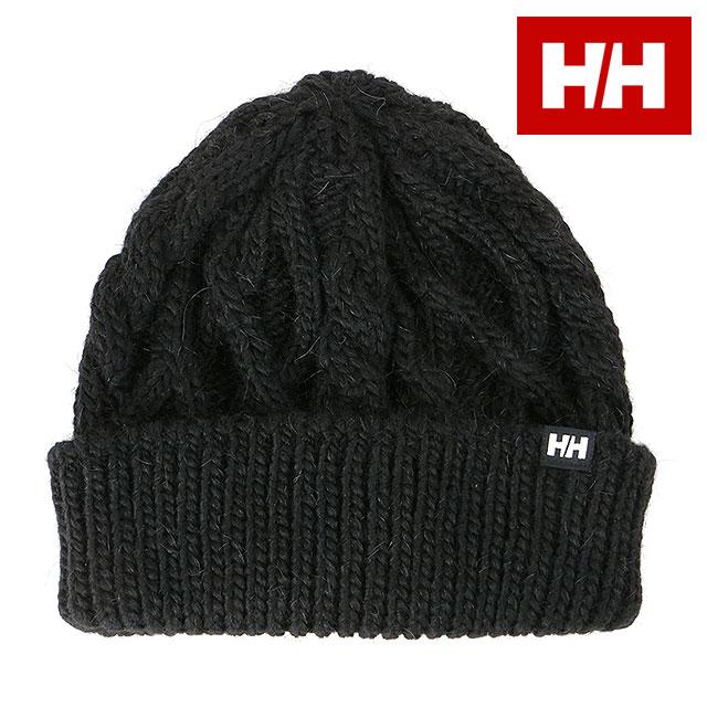 ヘリーハンセン HELLY HANSEN ケーブルビーニー HC91856-K Cable Beanie メンズ・レディース 帽子 ニット帽 ニットキャップ 保温 ブラック 正規取扱店