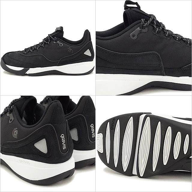 gravis（グラビス） スニーカー メンズ KONA コナ BLACK/WHITE 01030