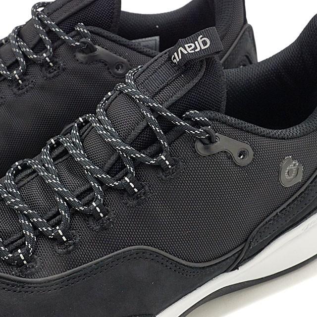 gravis（グラビス） スニーカー メンズ KONA コナ BLACK/WHITE 01030