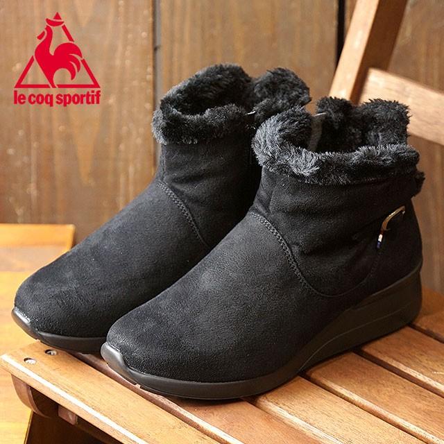 ルコック スポルティフ Le Coq Sportif レディース ウィンターブーツ デュアンduint スニーカーブーツ 靴 ブラック Ql3mjd81bk Fwq4 Shoetime 通販 Yahoo ショッピング