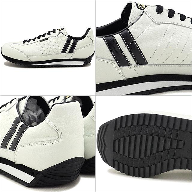 ＜値下げ＞限定復刻モデル　パトリック　マラソン.レザー　日本製　White x Black PATRICK（パトリック） 限定復刻モデル スニーカー マラソン レザー