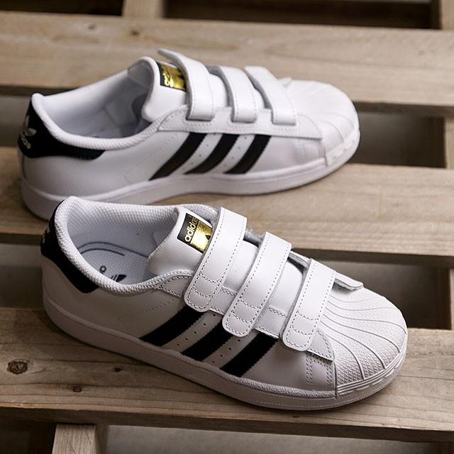 17 21 5cm アディダス オリジナルス Adidas Originals スーパースター ファンデーション ベルクロ スニーカー キッズ ジュニア 靴 ホワイト B Ss19 Shoetime 通販 Yahoo ショッピング
