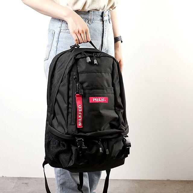 ミルクフェド MILKFED. リュックサック NEO BIG BACKPACK BAR ネオ