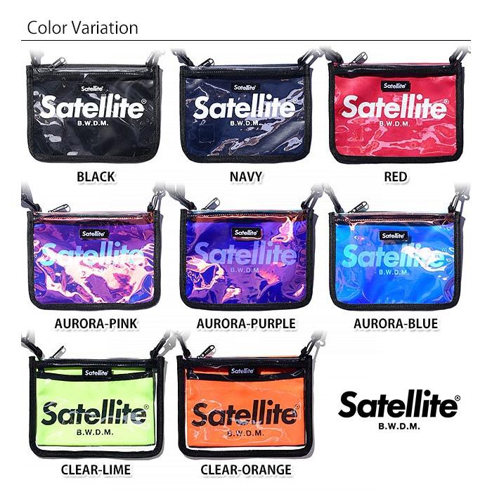 サテライト Satellite クリア ポーチ CLEAR POUCH ミニショルダー