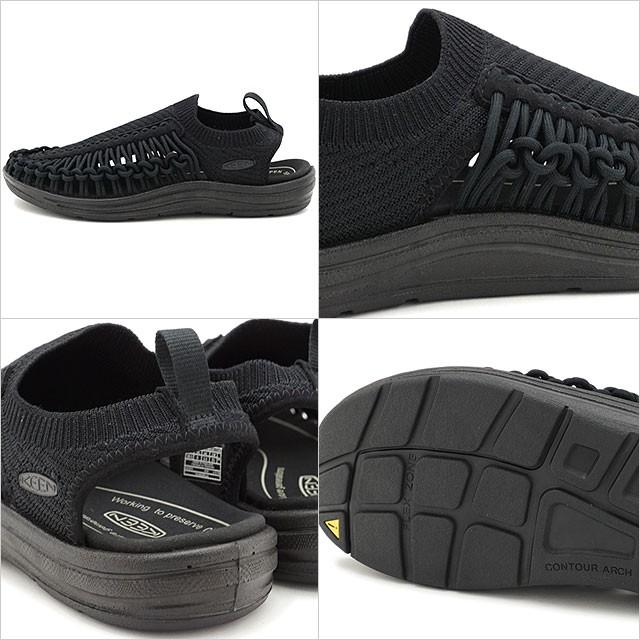 【希少】KEEN EVO ユニーク エヴォ オールブラック レザー 27cm KEEN（キーン） 限定モデル レディース ユニーク エヴォ WOMEN UNEEK