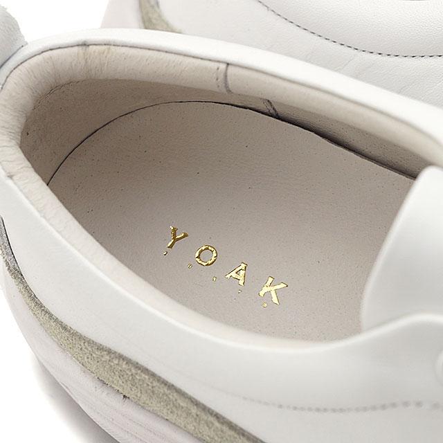 返品交換送料無料 ヨーク YOAK ローリー LORRY メンズ・レディース ユニセックス 靴 ダッドスニーカー ビブラムソール 日本製 白 WHITE 正規取扱店の画像