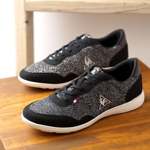 ルコック スポルティフ Le Coq Sportif レディース セギュール Iii ワイド ラメ スニーカー 靴 ニット ブラックブラック系 Ql3ojc51kb Fw19 Shoetime 通販 Yahoo ショッピング