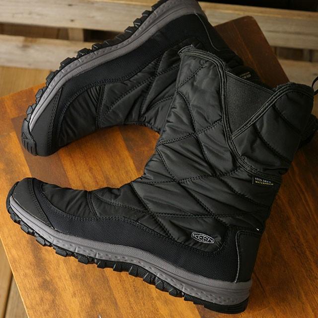 キーン Keen レディース テラドーラ プルオン ブーツ ウォータープルーフ W Terradora Pull On Boot Wp 防水 ウィンター ブーツ 靴 ブラック Fw19 Shoetime 通販 Yahoo ショッピング