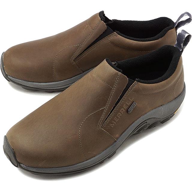 MERRELL メレル ジャングルモック レザー WP 防水 ブラウン 26cm MERRELL メレル JUNGLE MOC LETHER WP ジャングルモック レザー