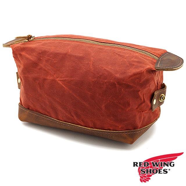 RED WING SHOES レッドウィング REDWING トラベルポーチ レッド RED WING SHOES レッドウィング REDWING トラベルポーチ レッド