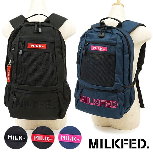 MILKFED.（ミルクフェド） レディース エンブロイダリー バックパック 