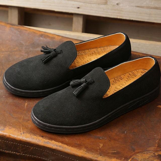 マネブ MANEBU メンズ プラン スエード PRAN SUEDE スリッポン 