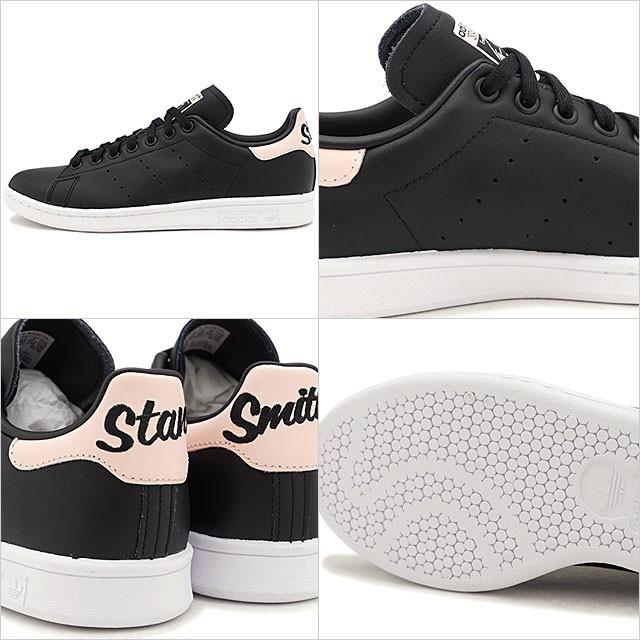 アディダス オリジナルス レディース スタン スミス adidas Originals Stan Smith スニーカー Core Black/Clear Brown/Vivid Pink adidas Originals アディダスオリジナルス スニーカー スタンスミス