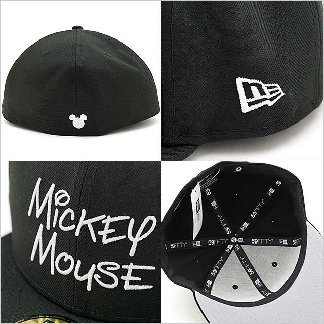 ニューエラ キャップ Newera Cap ディズニー ミッキー 59fifty Disney Mickey Sign New Era 帽子 Blk S Wht ブラック系 Ss Shoetime 通販 Yahoo ショッピング