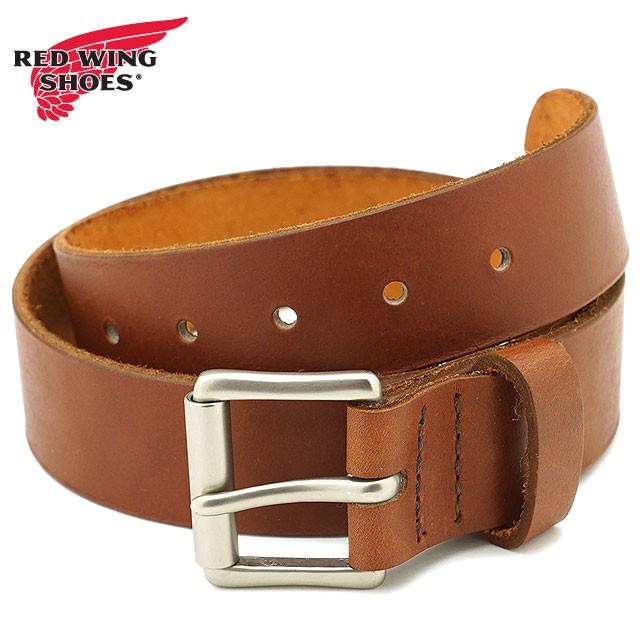 RED WING SHOES（レッドウィング） REDWING メンズ レザーベルト RED