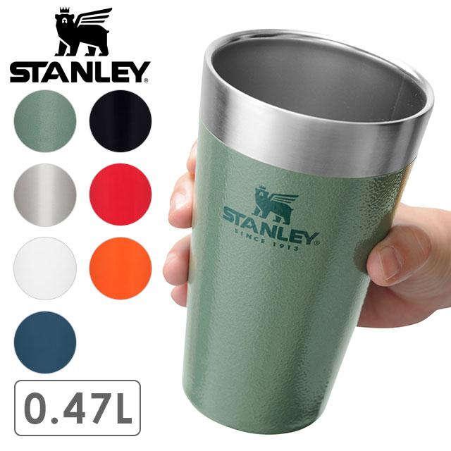 スタンレー　スタッキング　真空パイント　タンブラー　0.47 3個セット　蓋付き STANLEY（スタンレー） スタッキング真空パイント 0.47L ベアロゴ