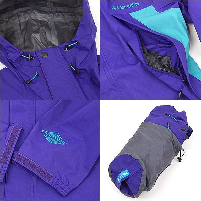 Columbia 紫色 フィッシングジャケット M Columbia 紫色 フィッシング