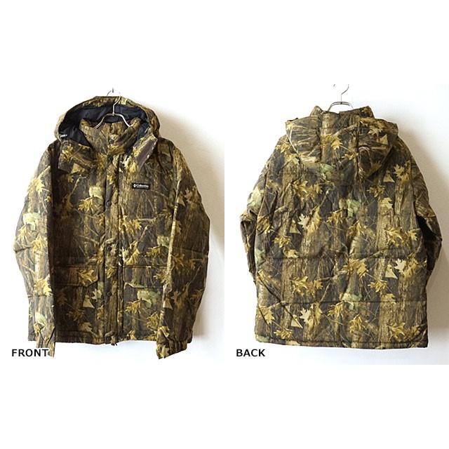 【美品】コロンビア ダウンライナー付 3WAYフーデッド ジャケット カモ柄　L Columbia（コロンビア） ジャケット マウンテンパーカー メンズ 迷彩