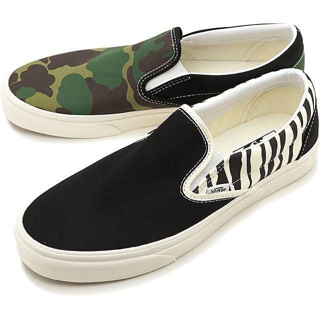 VANS（ヴァンズ） バンズ スニーカー ミスマッチ クラシック スリップ 