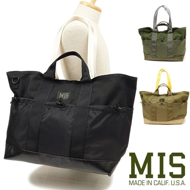 MIS（エムアイエス） マルチポケット トートバッグ MULTI POCKET TOTE