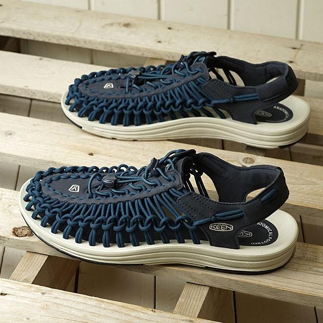 【美品】KEEN UNEEK ユニーク ネイビー 27cm 1023042 KEEN（キーン） 限定 サンダル ユニーク M UNEEK 1023042 SS20 メンズ