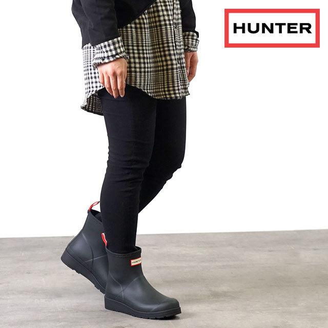 ハンター Hunter レインブーツ オリジナル プレイ ブーツ ショート W Original Play Boot Short Wfsrma Blk Ss 長靴 Black Shoetime 通販 Yahoo ショッピング