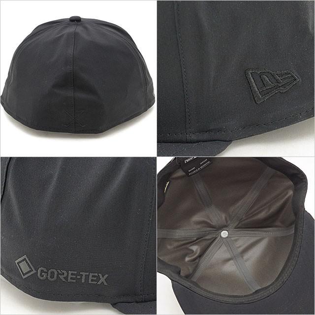 レア/廃番【ニューエラ】GOLF ロゴ ゴアテックス キャップ ゴルフ黒ブラック NEW ERA（ニューエラ） ゴルフ NEWERA GOLF キャップ ゴアテックス