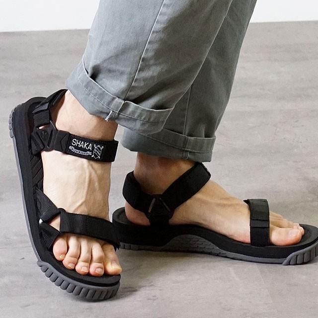 シャカ Shaka サンダル クライミング Climbing Ss メンズ レディース スポーツサンダル シューズ 靴 Black Charcoal ブラック系 Shoetime 通販 Yahoo ショッピング