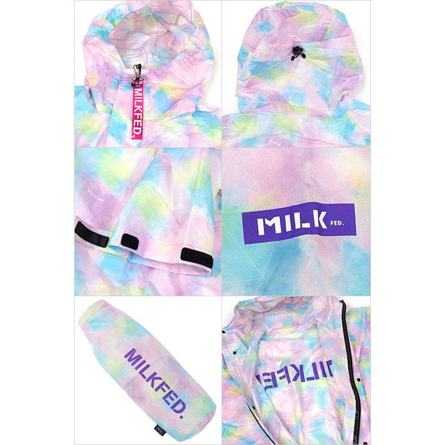 MILKFED.（ミルクフェド） × キウ × KIU レイン スリーブポンチョ RAIN