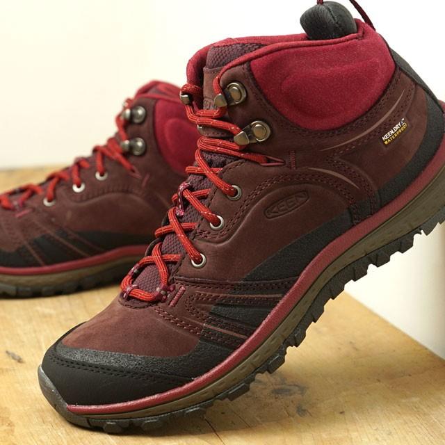 KEEN（キーン） スニーカー テラドーラ レザー ミッド ウォーター