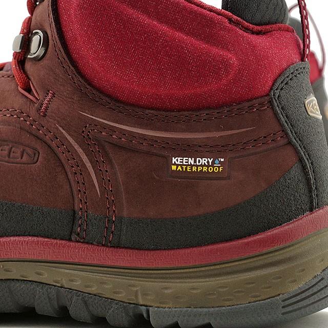 KEEN（キーン） スニーカー テラドーラ レザー ミッド ウォーター