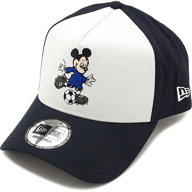 ニューエラ Newera キャップ ディズニー ミッキーマウス サッカー 9forty Af Soccer Ss フリーサイズ 帽子 White Navy ネイビー系 Shoetime 通販 Yahoo ショッピング