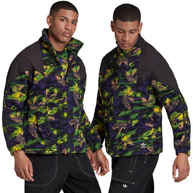 Adidas Tracktop print ジャージ ジャケット