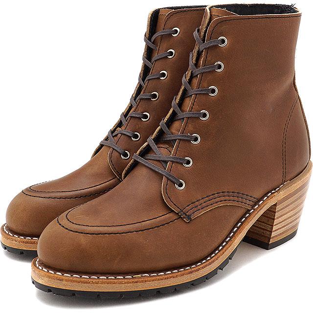 レッドウィング Redwing クララ W Clara 3406 Fw レディース レースアップ ヒールブーツ アンバーハーネス ブラウン系 Shoetime 通販 Yahoo ショッピング