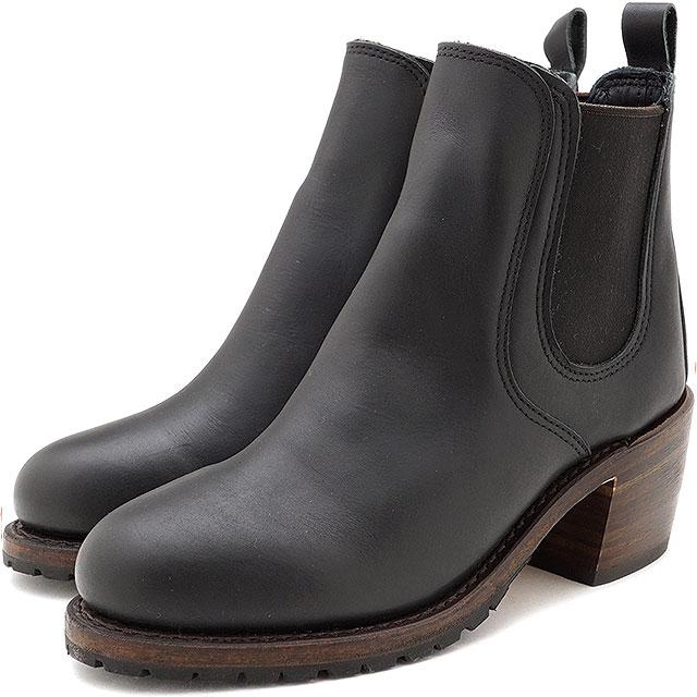レッドウィング Redwing ハリエット W Harriet 3473 Fw レディース ヒール サイドゴアブーツ ブラック バウンダリー ブラック系 Shoetime 通販 Yahoo ショッピング