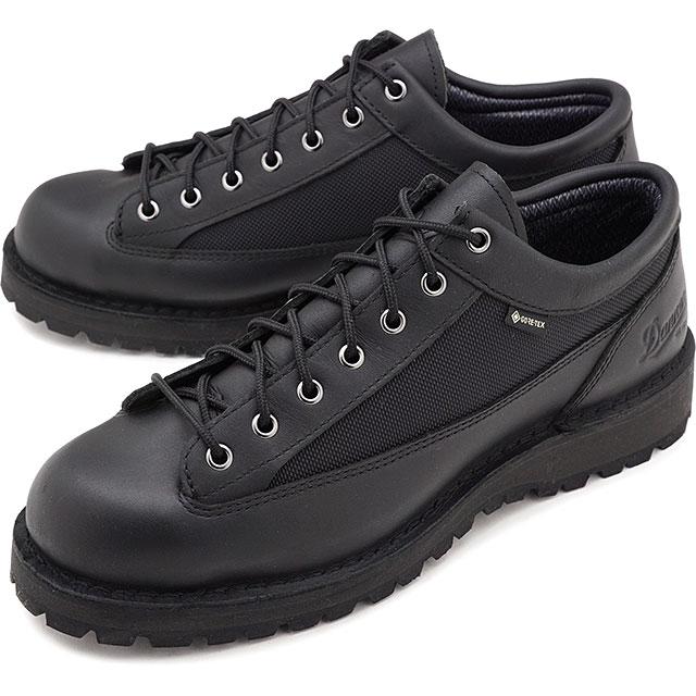 ダナー Danner ダナーフィールド ロー DANNER FIELD LOW D121008 FW20 メンズ GORE-TEX ゴアテックス ビブラムソール BLACK BLACK ブラック系｜mischiefstyle｜02