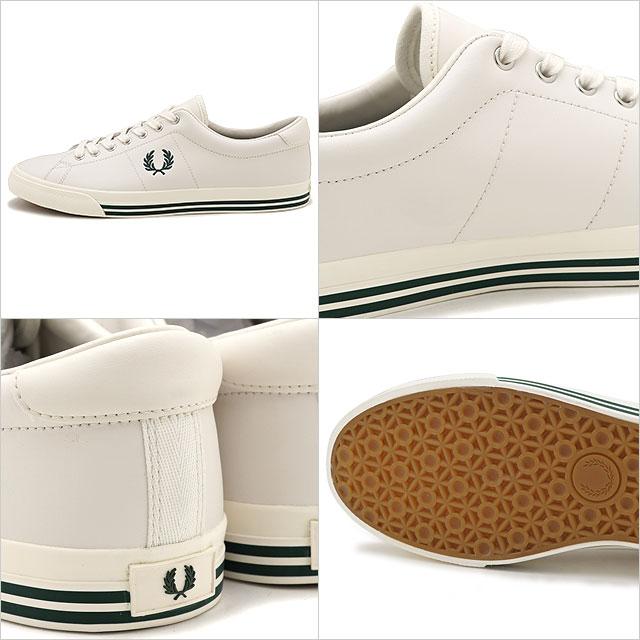 フレッドペリー　ダービーシューズ　ホワイト FRED PERRY（フレッドペリー） スニーカー アンダースピンレザー