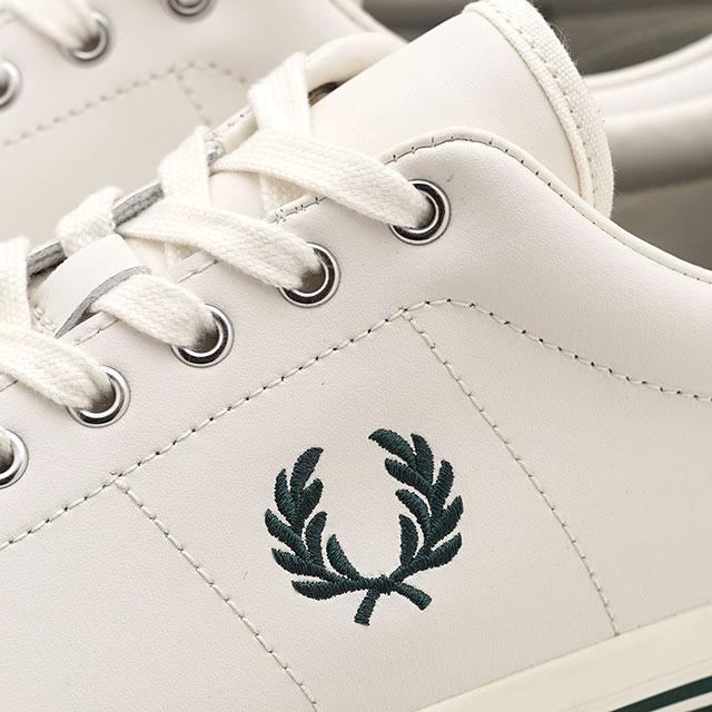 FRED PERRY ホワイト スニーカー FRED PERRY フレッドペリー スニーカー スペンサーバルカレザー