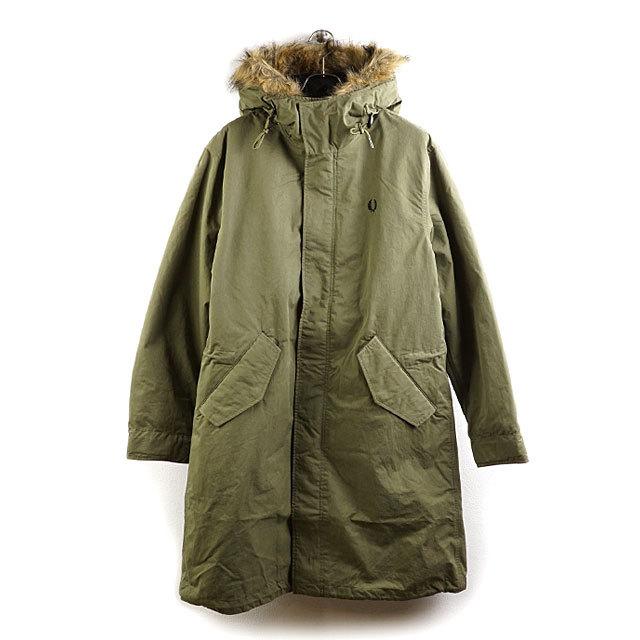 ☆新品☆FRED PERRY ナイロンパーカー ミリタリーデザイン 防風 防水 ☆新品☆FRED PERRY ナイロンパーカー ミリタリーデザイン 防風 防水