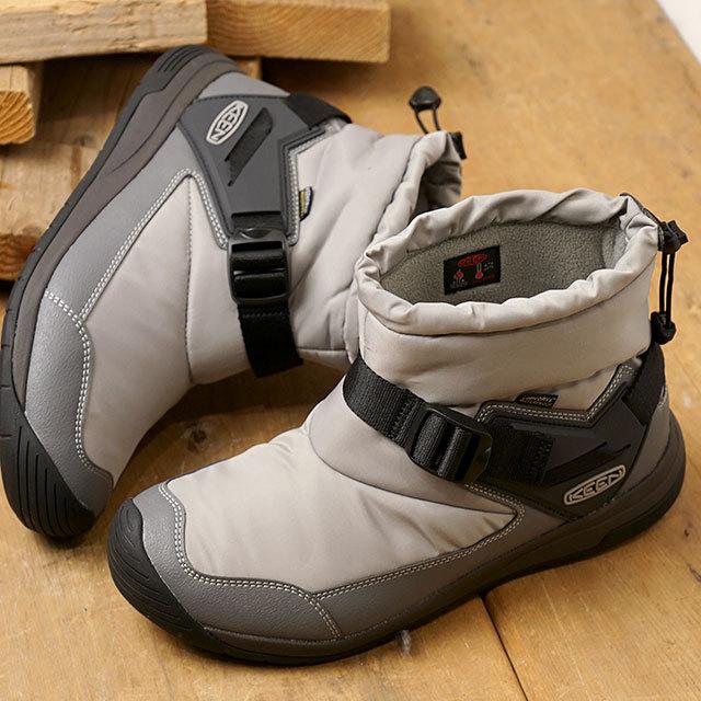 キーン Keen スノーブーツ フッドロメオ ウォータープルーフ M Hoodromeo Wp Fw メンズ 防水 ウィンターブーツ Drizzle Pewter グレー系 Shoetime 通販 Yahoo ショッピング