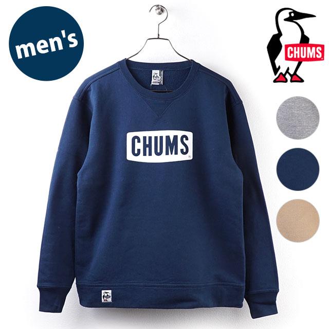CHUMS（チャムス） メンズ ボートロゴクルートップ M Boat Logo Crew 
