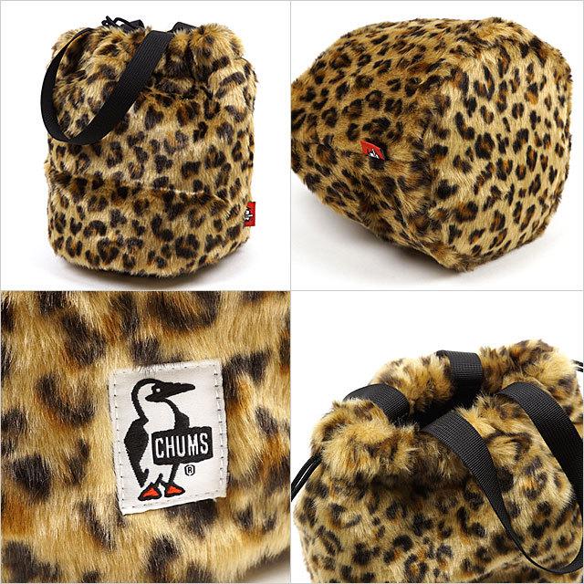 CHUMS チャムス レオパードミニバッグ Leopard Mini Bag CH60