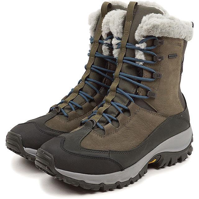 メレル Merrell サーモレア ミッド ウォータープルーフ W Thermo Rhea Mid Waterproof J114 Fw レディース 防水 ウィンターブーツ スノーブーツ Olive Shoetime 通販 Yahoo ショッピング