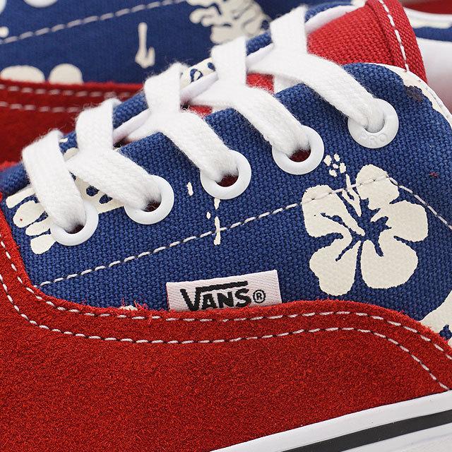 VANS yeti out エラ　スニーカー レッド/ブルー VANS yeti out エラ スニーカー レッド/ブルー